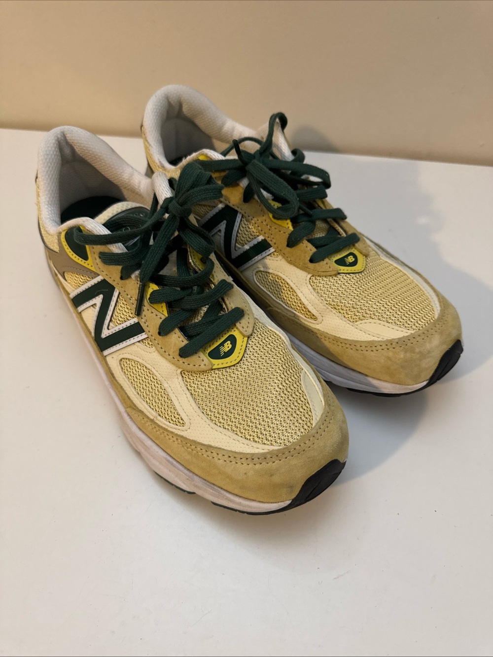 New Balance 990v6 Made in USA U990TE6 9.5 /Sulphur Green